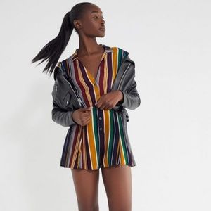 UO Button Down Romper